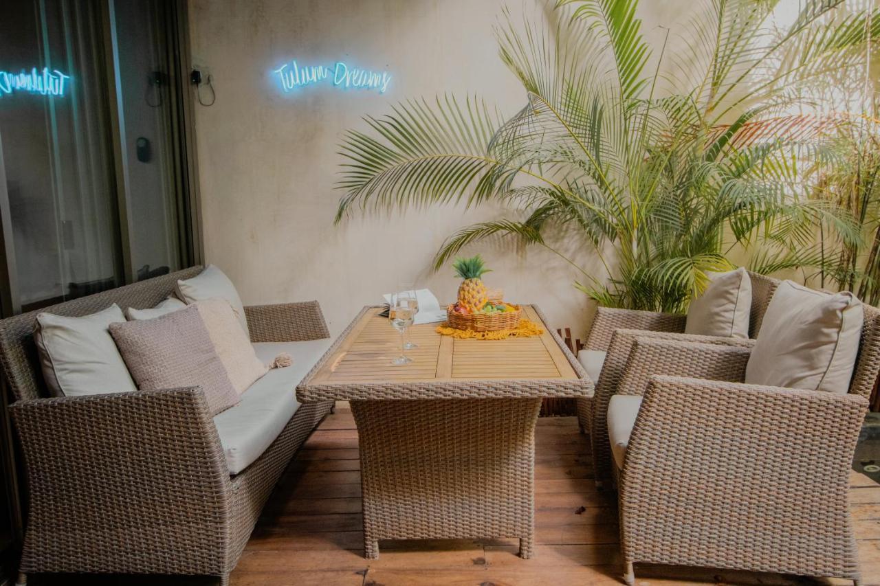 Ideal 4 Groups Aldeazama 2Br 10Pax Apt Papaya Playa 图卢姆 外观 照片