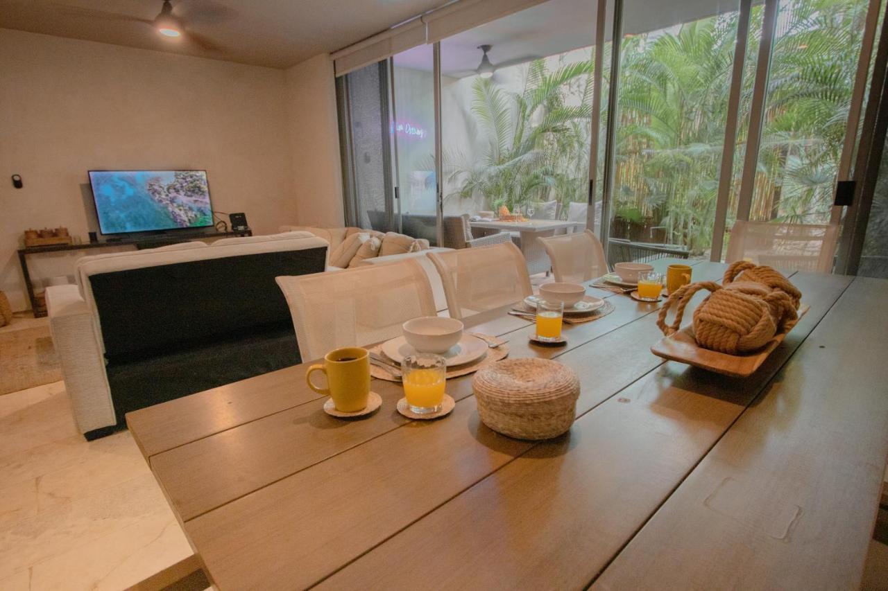 Ideal 4 Groups Aldeazama 2Br 10Pax Apt Papaya Playa 图卢姆 外观 照片